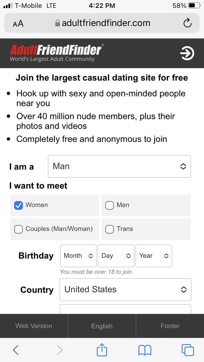 StassiSheets's tweet photo. Should I join? #Adultfriendfinder #AFF #dating #online #companionship https://t.co/WYEvMKJH4k