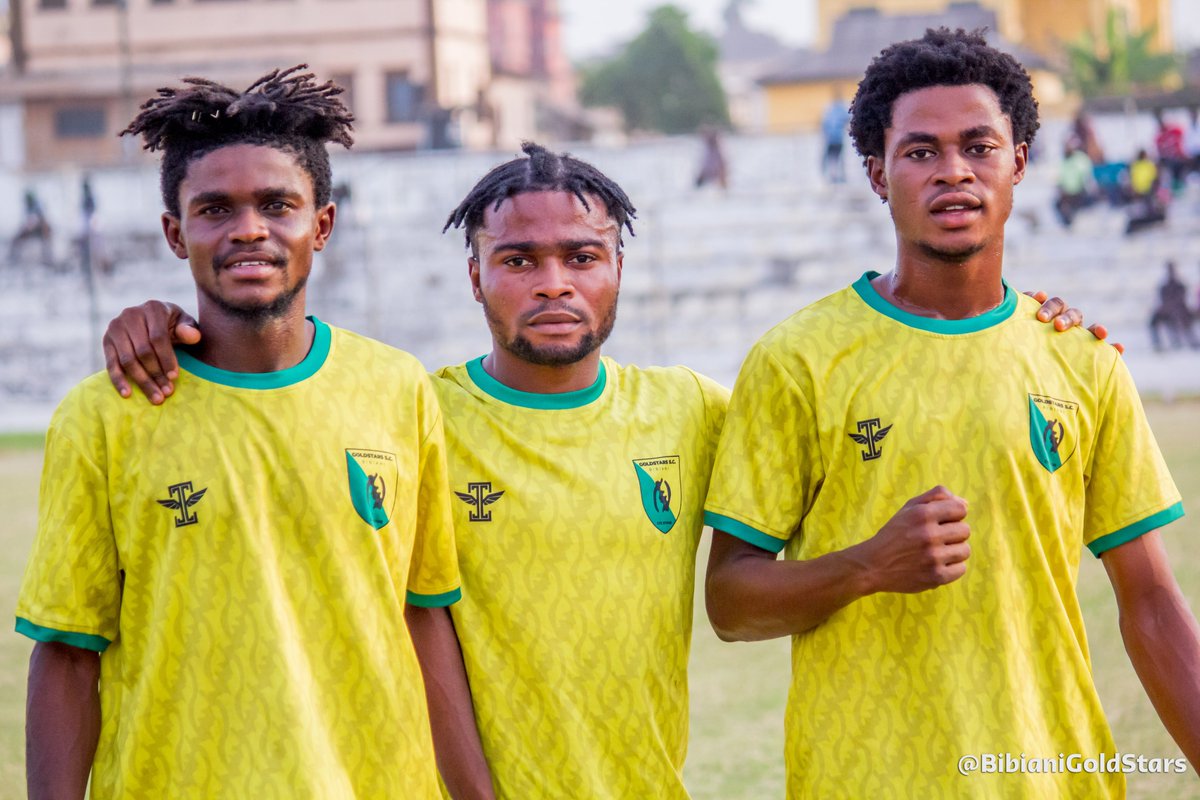 GoldStarsSc's tweet photo. Emmanuel Appau x Kingsford Boafo X Frank Adjei Junior
#GyeNyame #gplmd10 https://t.co/CZRQjyPH9o