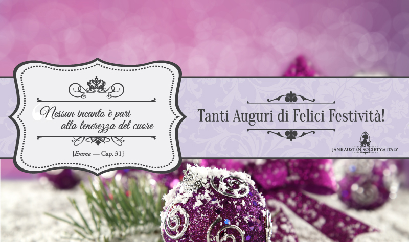 janeaustenitaly's tweet photo. I migliori auguri di #BuoneFeste da #JASIT con le parole di #JaneAusten https://t.co/McVbYZ0grr