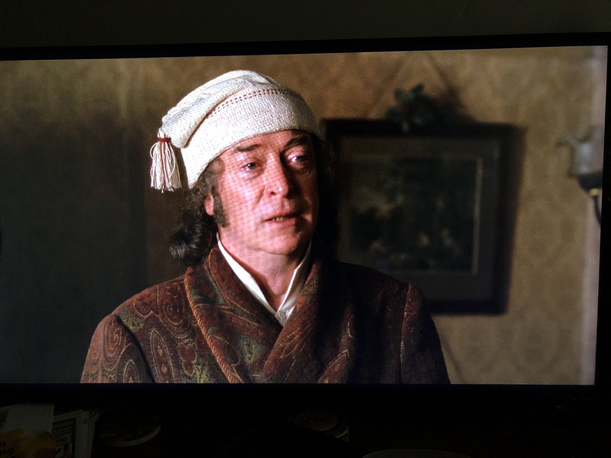 douglaschu_'s tweet image. michael caine tearing up in a muppet christmas carol, when the ghost of christmas present brings scrooge to his nephew’s holiday party and they absolutely roast him when he’s not there… what a tour de force of acting