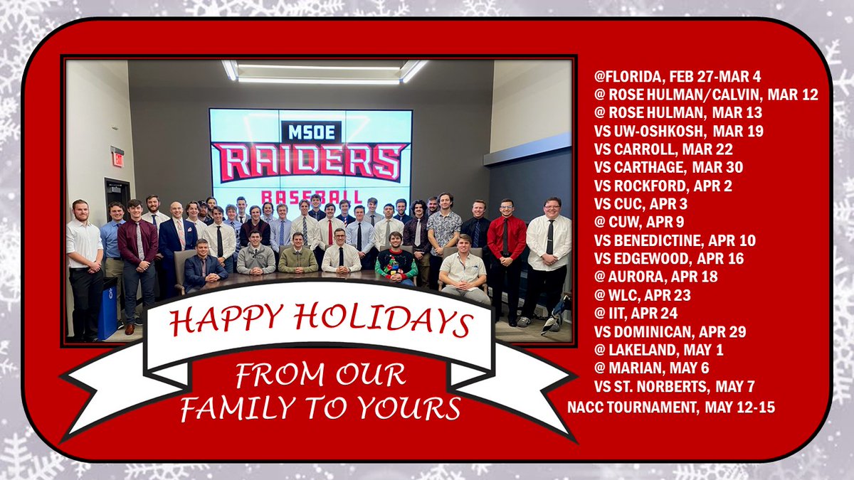 MSOE Baseball tweet media