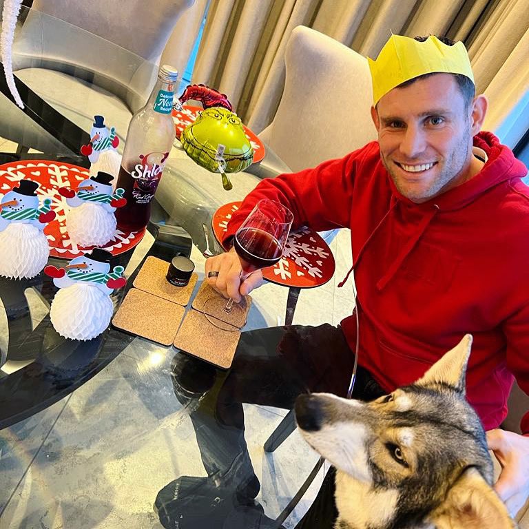 James Milner tweet media