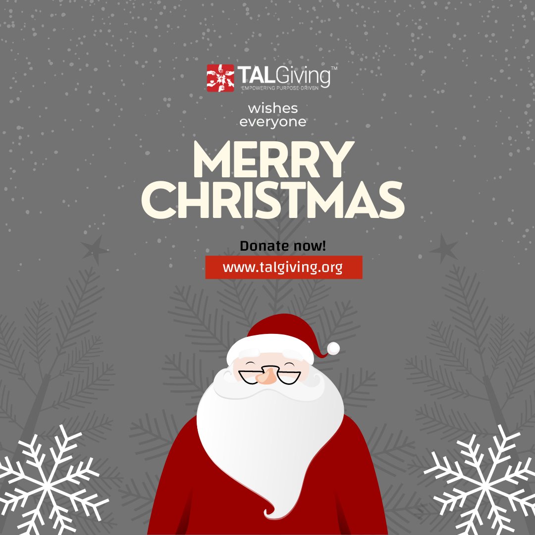 talgiving's tweet photo. Merry Christmas to you all. This Christmas swing a magic wand of kindness in others’ lives and makes theirs more beautiful. #talgiving #merrychristmas #touchalife
Check out https://t.co/ABzImSoelw now https://t.co/DGYbhK8baR