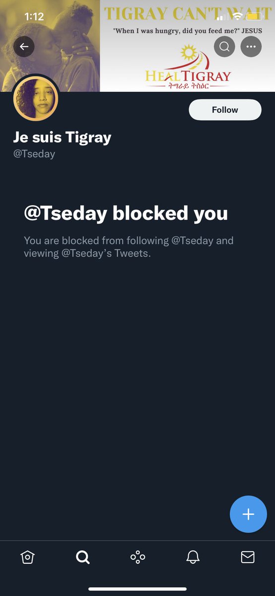 ENDFDIGITALARMY's tweet photo. Getting blocked by #TPLFTerroristGroup lets me know am getting on their nerves, and i love it! 
😂😂 
#NoMore #Junta https://t.co/a2cF8NN4Ry