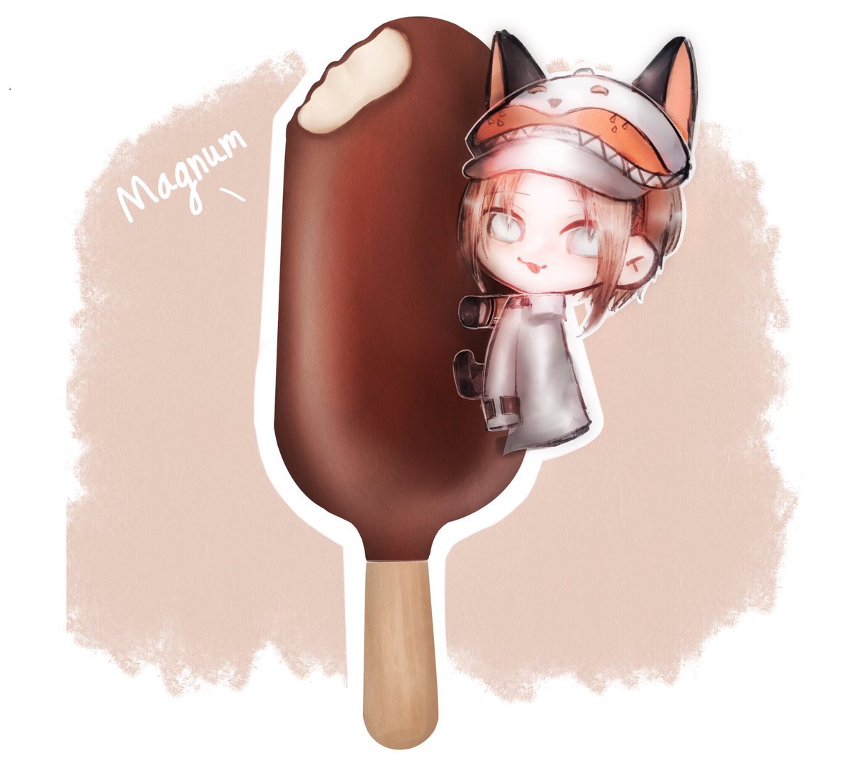 AmaiHoney_moon's tweet photo. #MystArt #MystaGift I remember that u like magnum isn’t it 🤔
so, I draw you with magnum! https://t.co/LE0EXLLlys