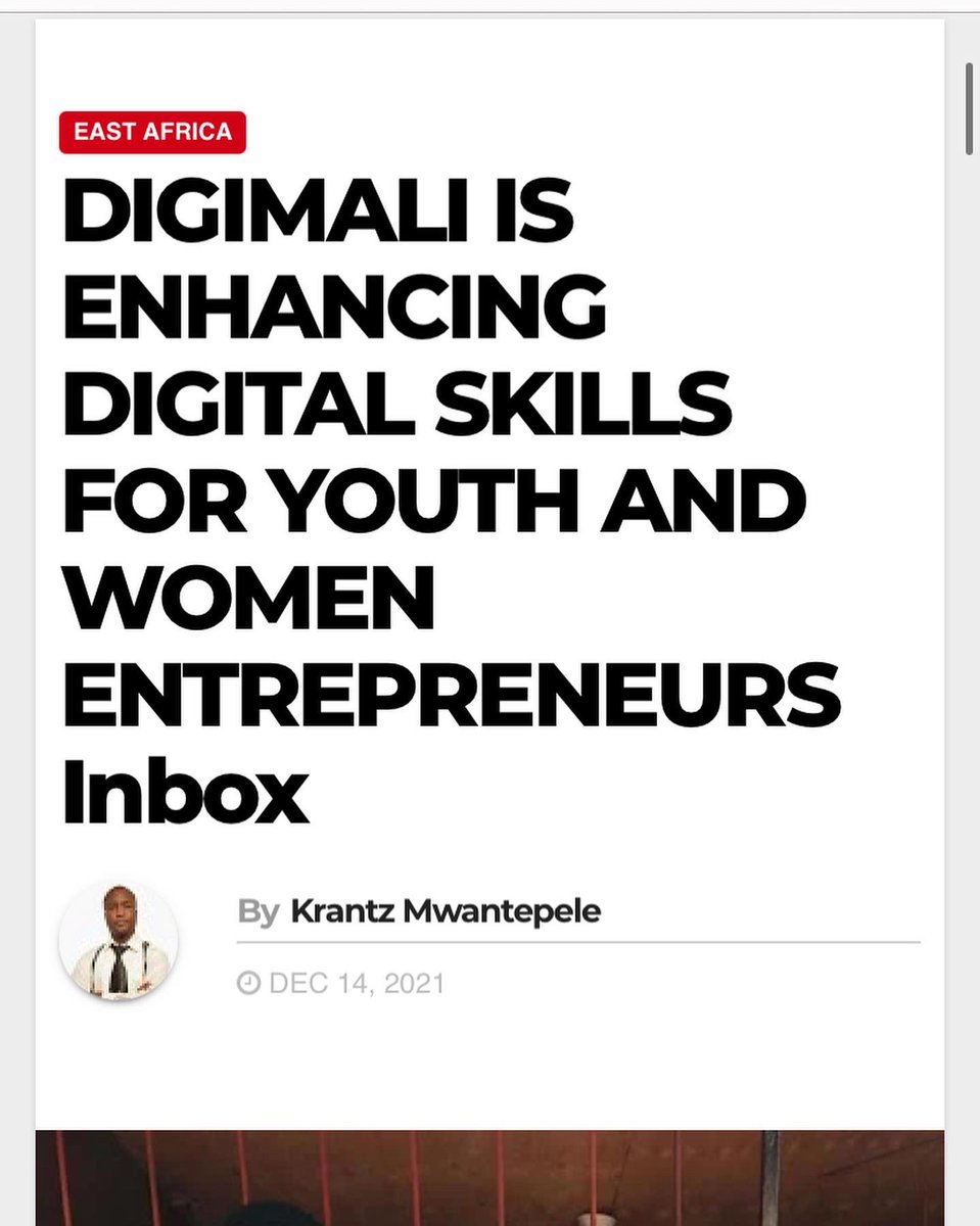 herinitiative's tweet photo. Katika Countdown yetu ya 7 ya mwaka 2021.
Leo tungependa kutoa Shukrani zetu za dhati kwa Online Media kutambua umuhimu na mchango wa Digimali katika kuinua biashara ndogo ndogo na kuweka mradi wa DIGIMALI kwenye ramani.
#jiongezekidigitali #countdown #teamhi https://t.co/SQbCYQgLm1