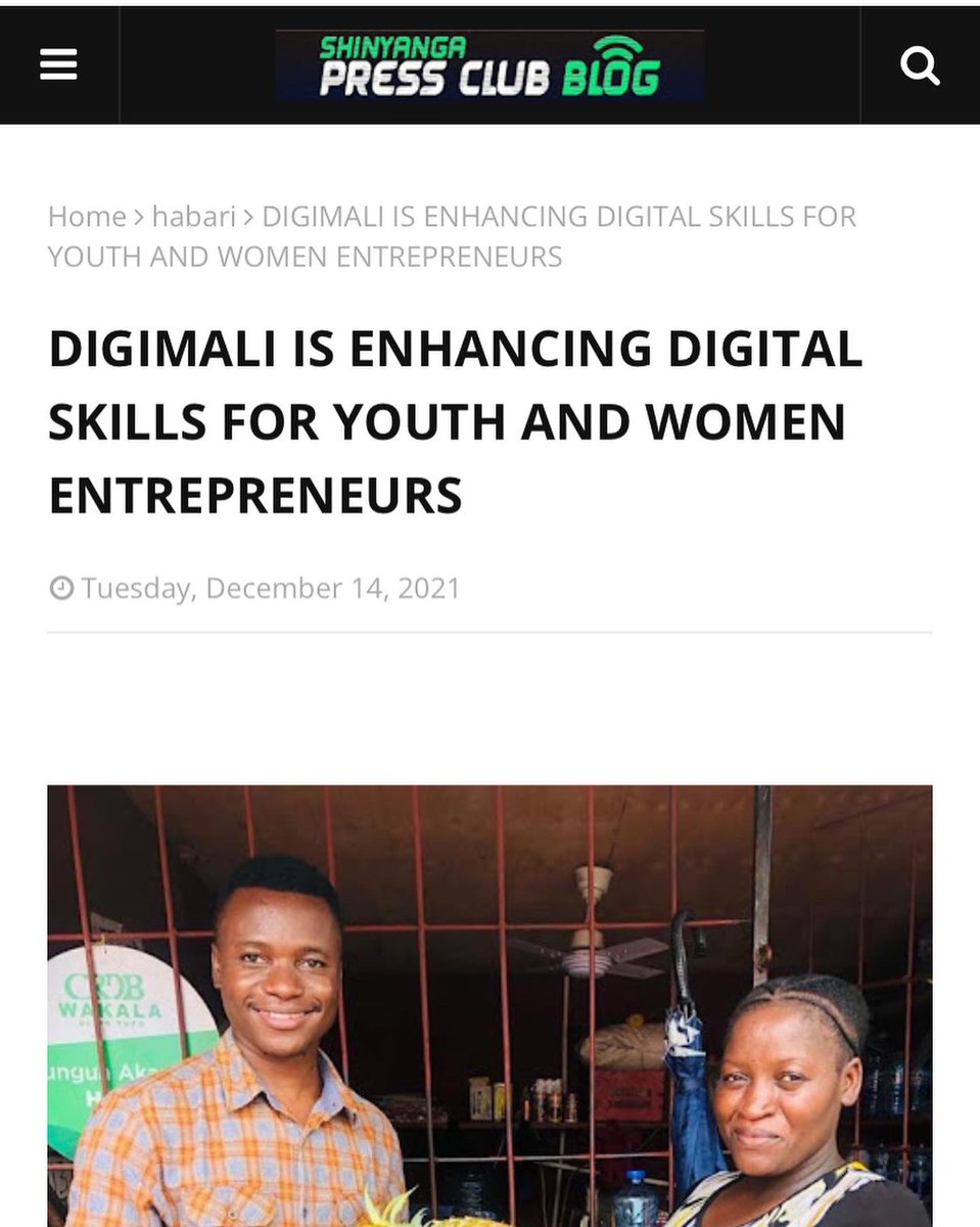 herinitiative's tweet photo. Katika Countdown yetu ya 7 ya mwaka 2021.
Leo tungependa kutoa Shukrani zetu za dhati kwa Online Media kutambua umuhimu na mchango wa Digimali katika kuinua biashara ndogo ndogo na kuweka mradi wa DIGIMALI kwenye ramani.
#jiongezekidigitali #countdown #teamhi https://t.co/SQbCYQgLm1