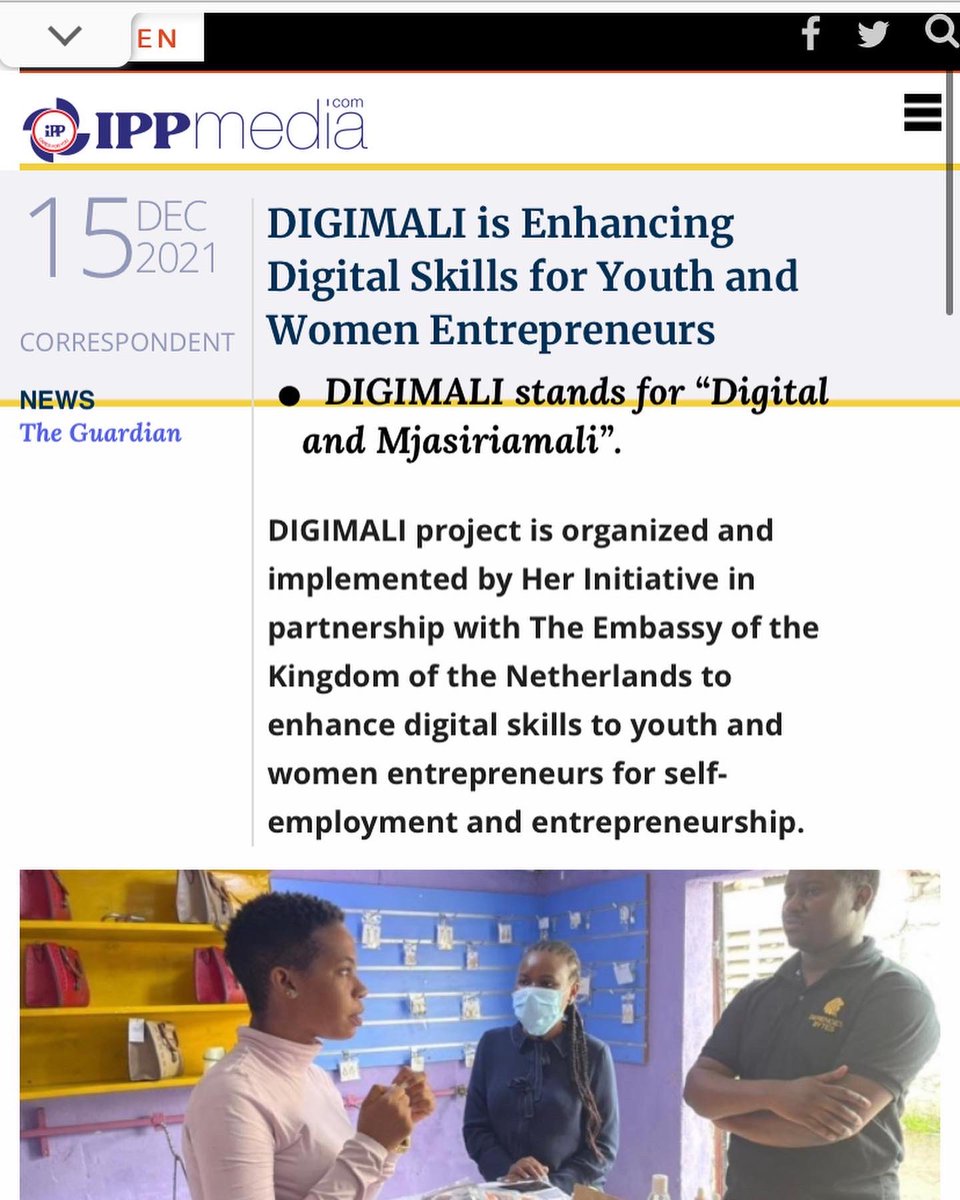 herinitiative's tweet photo. Katika Countdown yetu ya 7 ya mwaka 2021.
Leo tungependa kutoa Shukrani zetu za dhati kwa Online Media kutambua umuhimu na mchango wa Digimali katika kuinua biashara ndogo ndogo na kuweka mradi wa DIGIMALI kwenye ramani.
#jiongezekidigitali #countdown #teamhi https://t.co/SQbCYQgLm1
