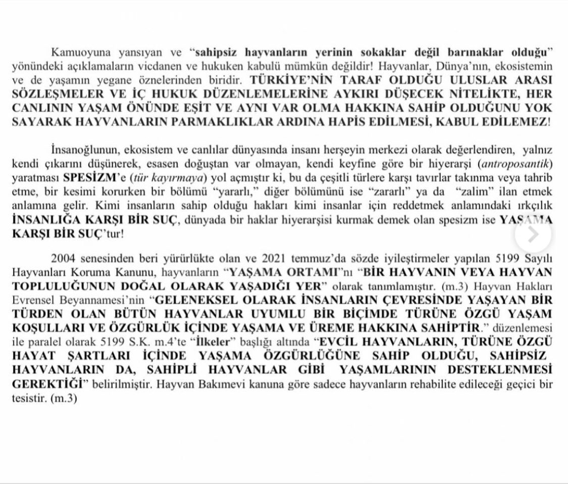 ikcuhayhak's tweet photo. Kısırlaştırma yapmadan,barınakların koşullarını iyileştirmeden barınaklar çözüm olmayacaktır.Bu sorunun sebebi hayvanlar değil görevini yerine getirmeyen kamu kurumlarıdır.Tepkinizi sokakta hayatta kalmaya çalışan canlılara değil gerçek suçlulara gösterin #sahipsizlerinsahibiyiz https://t.co/zxTjjjYFKx