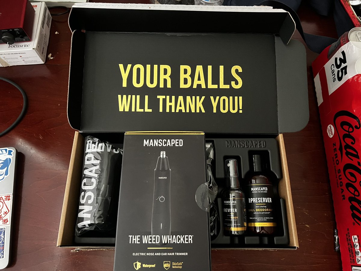 DonnieDimes17's tweet photo. She did it, bois! She even used promo code FNP for 20% off and free shipping! @fightnightpicks Christmas made!
#manscaped #fightnightpicks #balls #malegrooming https://t.co/F50phHMnnt
