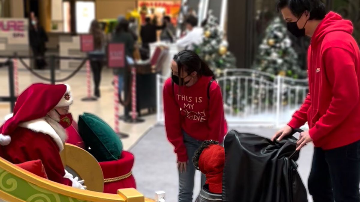 AaronBurriss's tweet photo. We took our boy to go see Santa for the first time 🥺

https://t.co/Ha4CFizi4I https://t.co/w7nHeLQrgx
