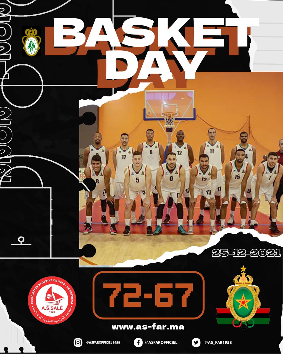 ASFAR_Officiel's tweet photo. 🏀 FULL TIME
ASS 7️⃣2️⃣ 6️⃣7️⃣ ASFAR
#asfarofficiel
#ASFAR_DEXH https://t.co/HKkgmeU3Oi