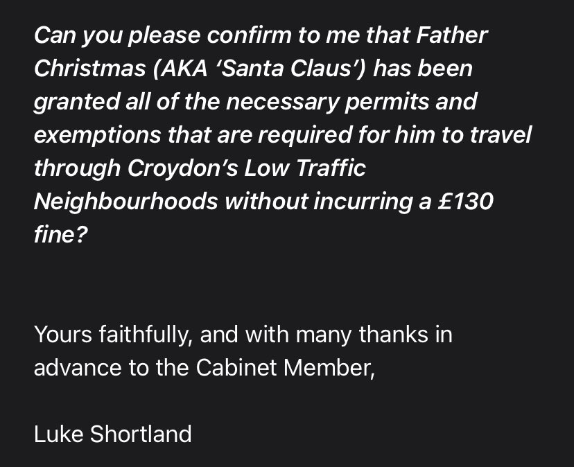 Thanks for your response to my question on such a pressing issue, @Ali_Croydon! 🤣

I hope that you and your family have a very Merry Christmas, and a Happy New Year 🎄