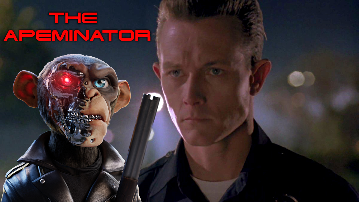 xairojr's tweet photo. @PrimeApePlanet @PrimeApePlanet Hope you like my Apeminator Submission :D https://t.co/ADEcLSxOY6