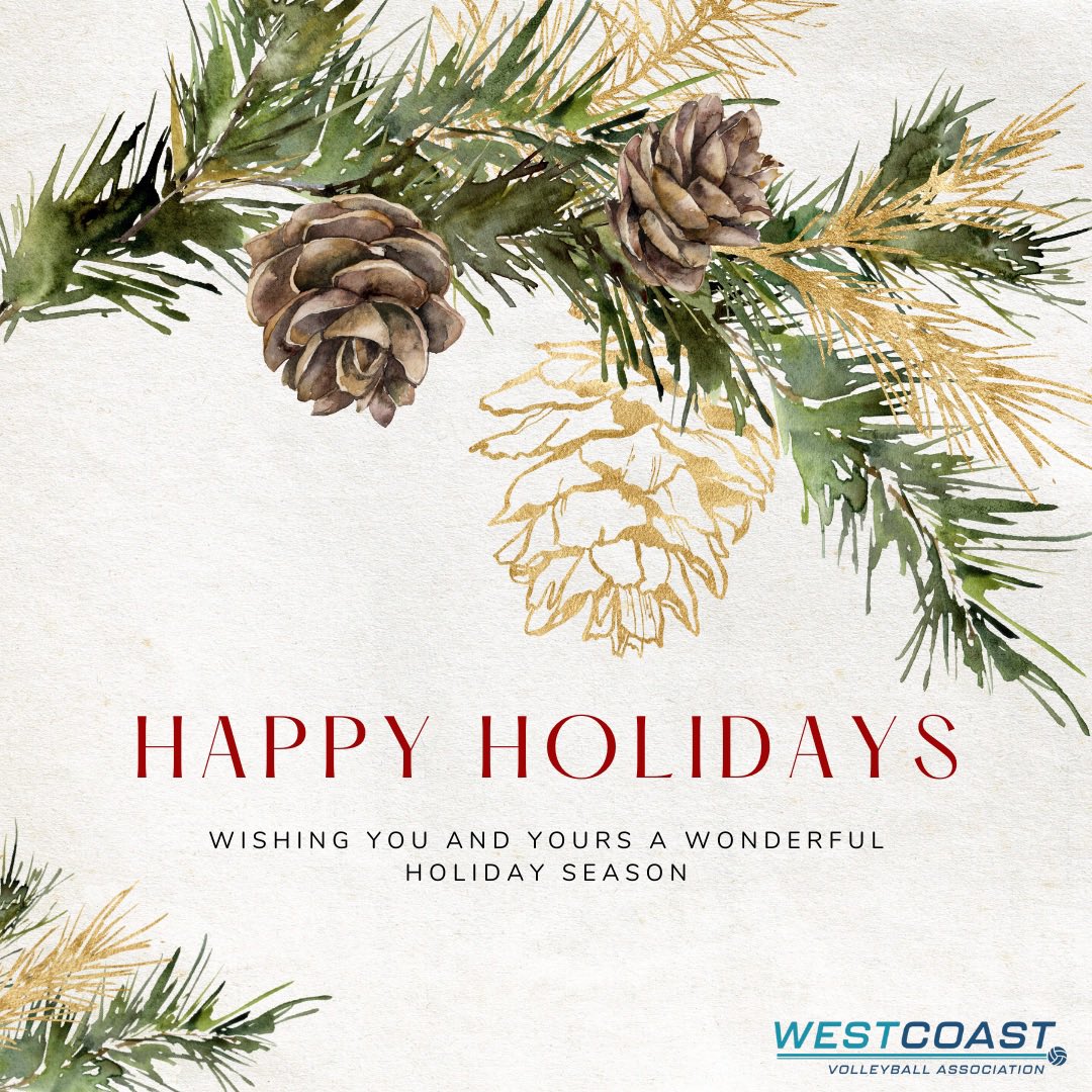 westcoastvba's tweet photo. Wishing our entire WCVBA family a happy and healthy holiday season!✨ #wcvba #happyholidays https://t.co/WXiqHcY2Qi