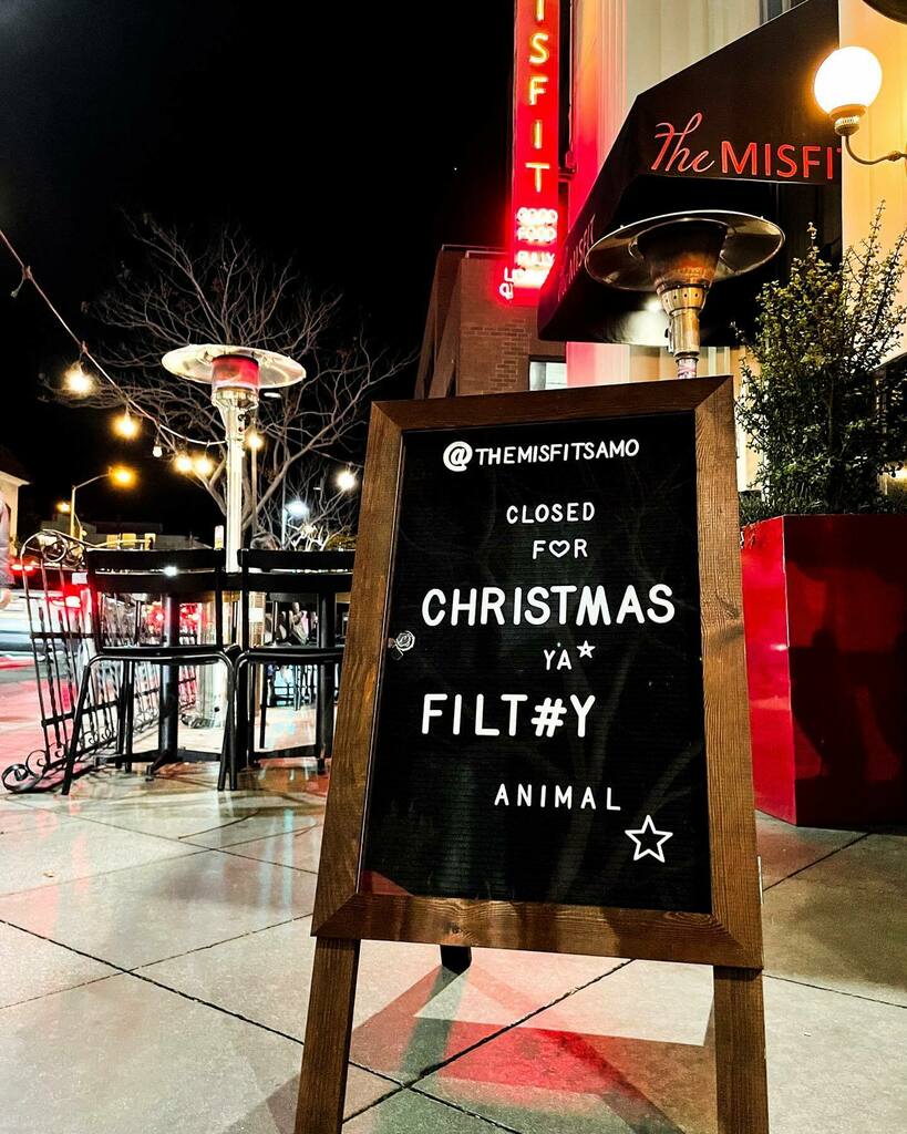 Closed for Christmas 🎄 #lgohospitality #santamonica #loveyou