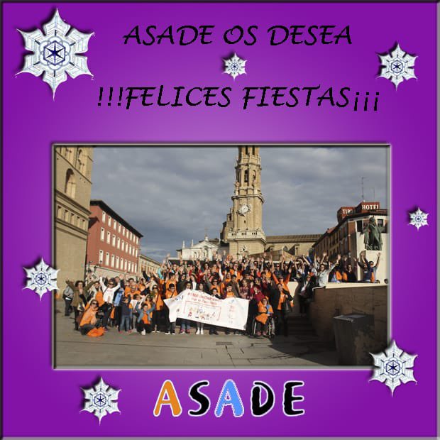 AsadeEpilepsia's tweet photo. Feliz navidad de parte de la asociación aragonesa de epilepsia https://t.co/bW9Tocmgvy