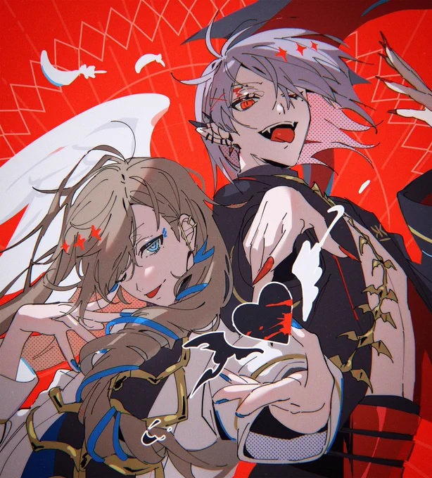#くろのあとりえ
😇😈 