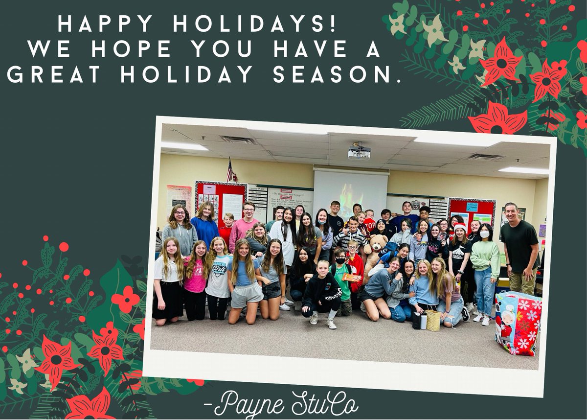 Payne Junior High StuCo tweet media