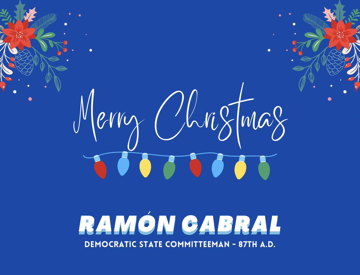 RamonCabralNY's tweet photo. Wishing you all a safe and Merry Christmas! 🎄 https://t.co/joB4GubWaX