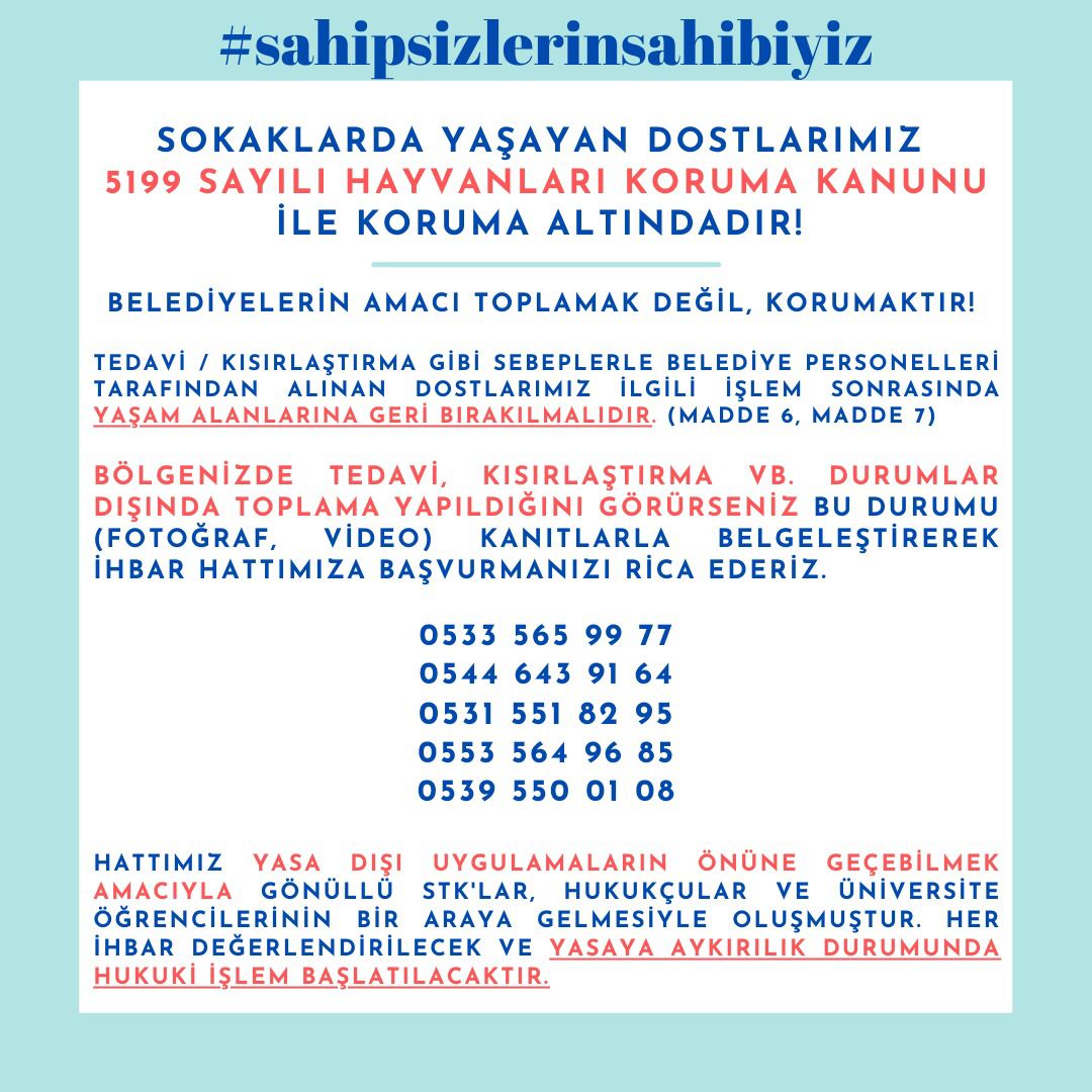 #sahipsizlerinsahibiyiz