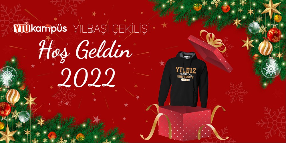 Çekiliş Var 🎉 2 yıldızlıya YTÜ hoodie yılbaşında hediye!

Kazanmak için yapman gerekenler: 
➡️ <a href="/ytukampuscom/">YTÜ Kampüs</a> ve <a href="/ytuitirafsosyal/">YTÜ İtiraf Ediyor</a>  hesaplarını takip et.
➡️ Tweet'i beğen ve RT'le. 

Çekiliş sonuçları 1 Ocak'ta duyurulacaktır.

Herkese mutlu yıllar😊🌟

#2022 #çekiliş #çekilişvar