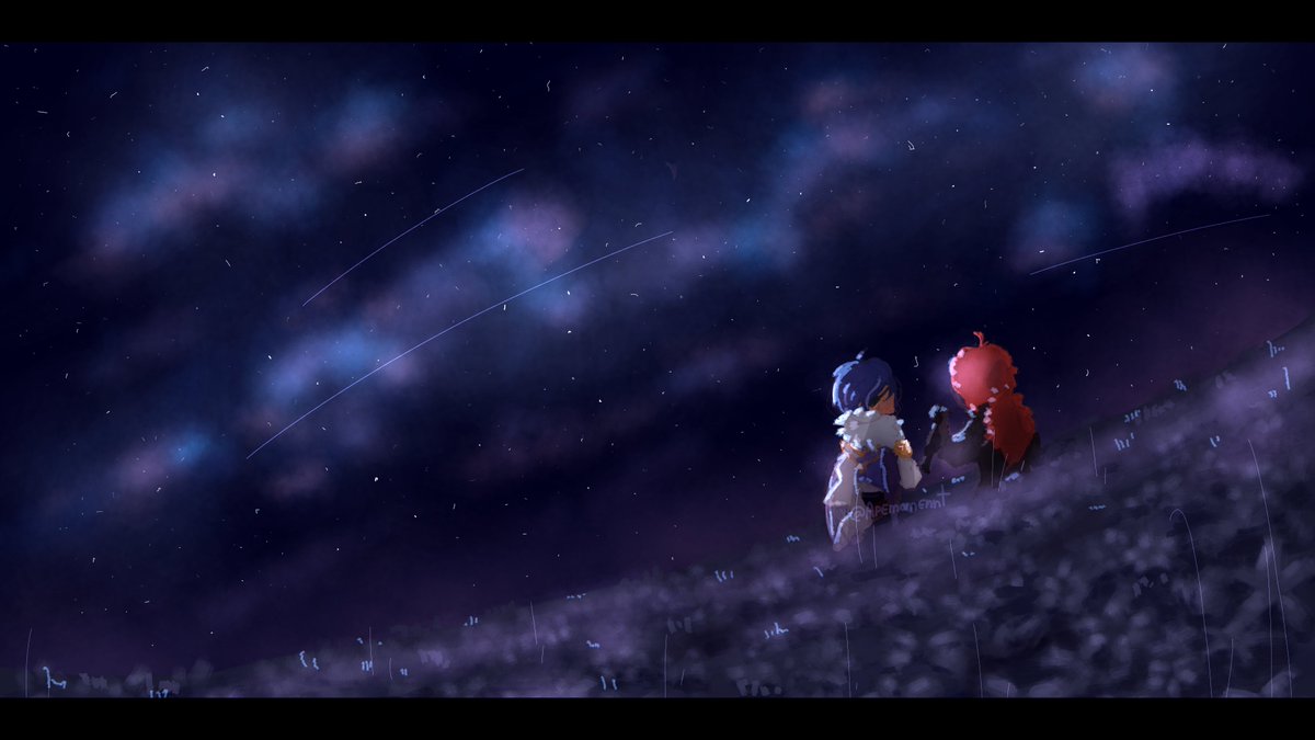 Apemomennt's tweet image. Day7: free day

YOO SORRY AM LATE- but hehe the week has finally come to an end and it was really fun!! 
Even tho i missed some days it helped me find motivation to finally start doing genshin fanart so thank :D!!!

[ #ragnvindrbrosweek #Diluc #Kaeya ]