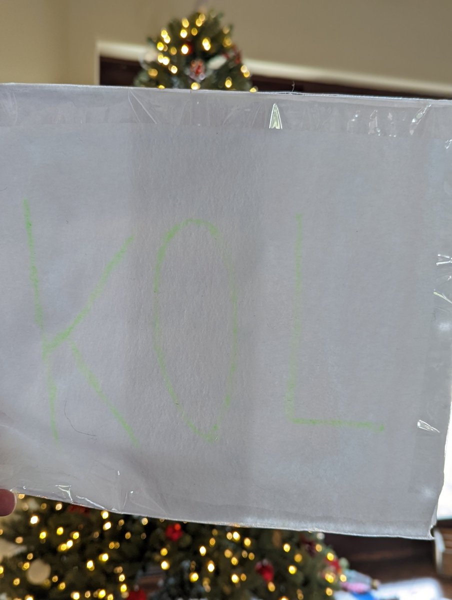 AC3Eenergy's tweet photo. @KingsOfLeon my sweet daughter Mila made this custom album cover for me and you for Christmas. #MerryChristmas guys! https://t.co/361ryvIZV3