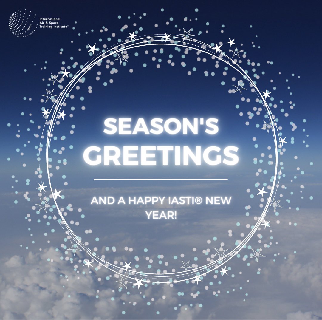 IASTIUK's tweet photo. A Merry Christmas and a Happy New Year to all! 

We’ve had an extraordinary year at IASTI® and can’t wait for 2022 to unfold. We couldn’t do this without all of you, whether it’s followers, aspiring learners, employees, stakeholders or partners! 

Here’s to 2022! ✈️🚀 https://t.co/G9GY1dbFA0