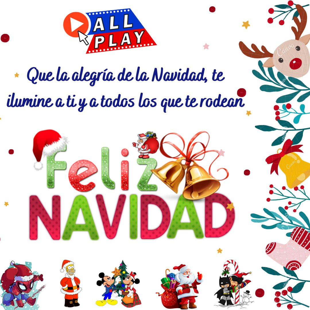 allplay28's tweet photo. Mucha salud y prosperidad para cada uno de Uds y sus seres queridos.

De parte nuestra todos los buenos deseos.

Feliz Navidad!!!🎄☃️🥂

Atte. ALL PLAY

#streaming #feliznavidad #merrychristmas🎄 #navidad #allplay #niñojesus #familia #salud https://t.co/SpbjVNVoNO
