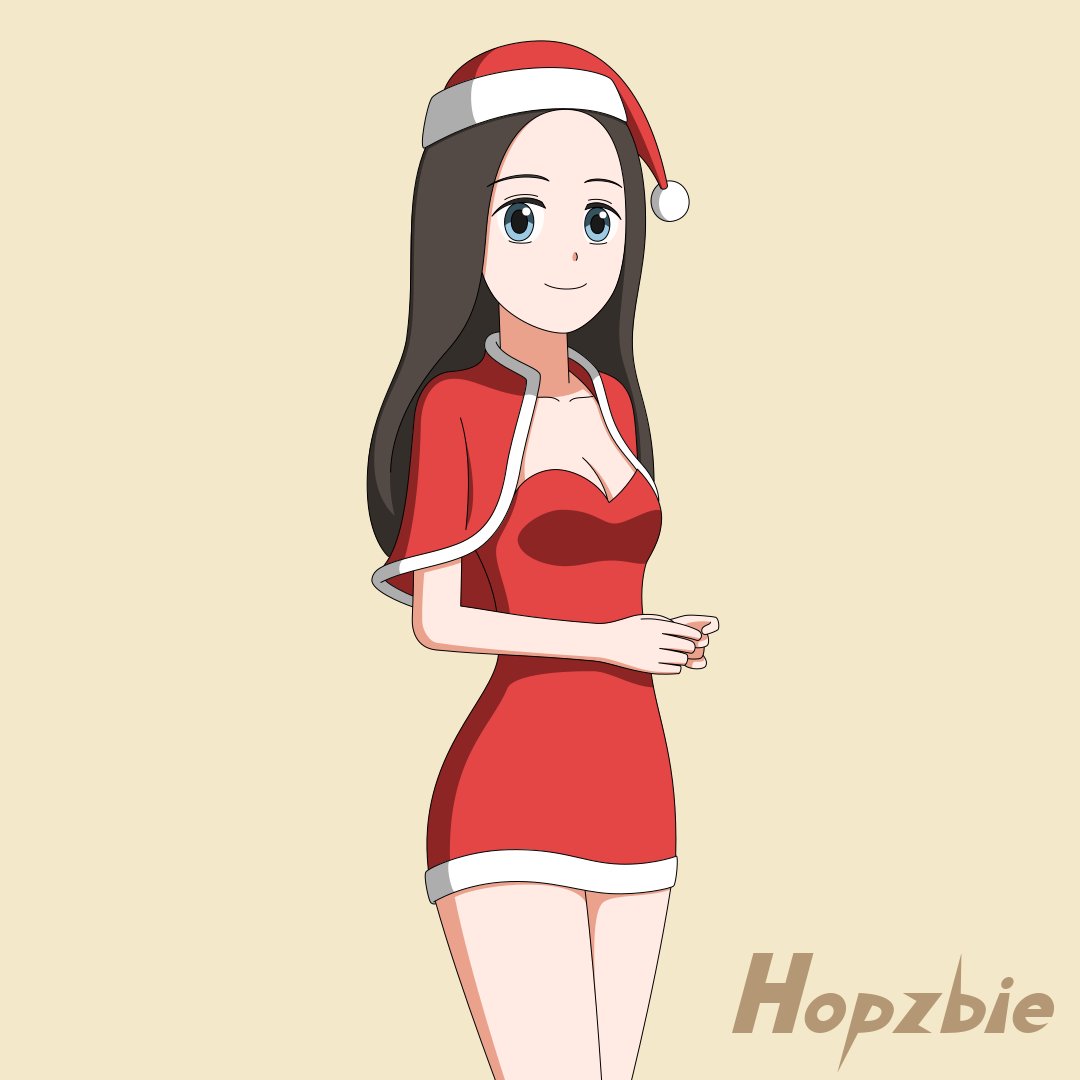 hopzbie's tweet photo. Merry Christmas 🎄

try to draw with art style of anime
"senpai ga uzai kouhai no hanashi"
based on sakurai-san 🥰

#inkscape #illust #illustration #vectorart #digitalart #digitalillustration #girlillustration #animestyle #女の子 #イラスト #일러스트 https://t.co/Q5HvDtnRDp