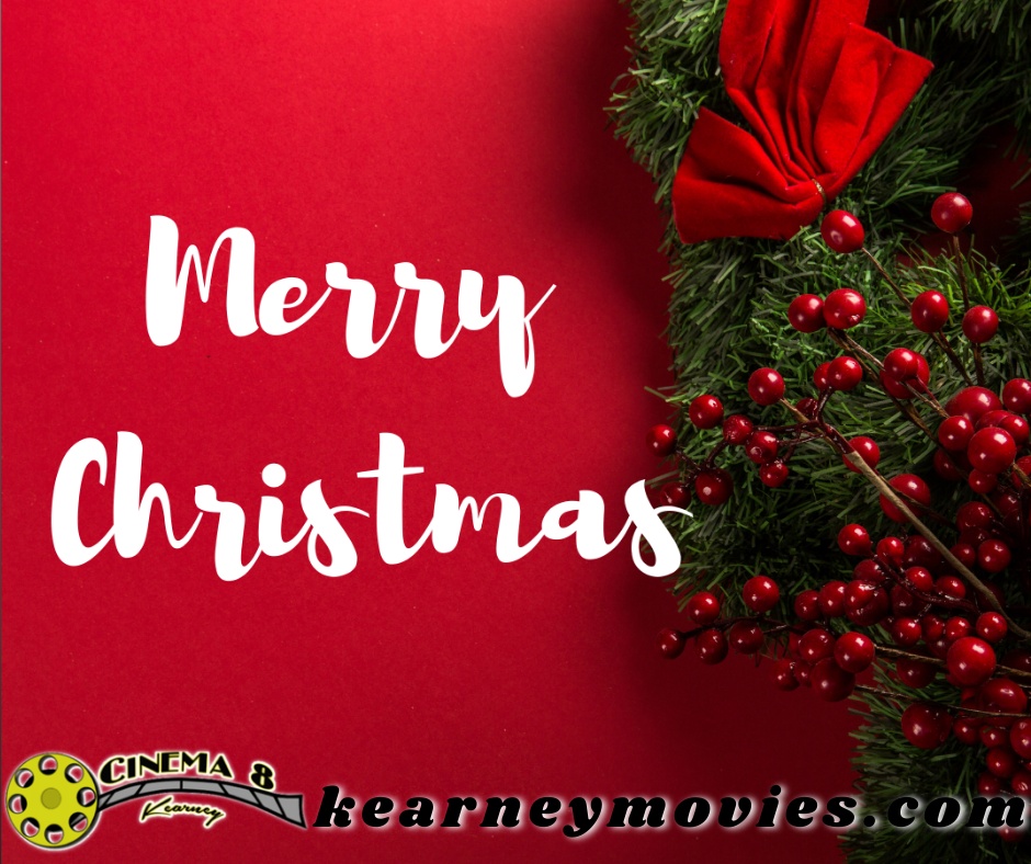kearneycinema's tweet photo. Even though we aren't open this year, Kearney  Cinema 8 wishes you a Merry Christmas!
We look forward to being able to share movies with you again soon! https://t.co/tF4NvT5GhR