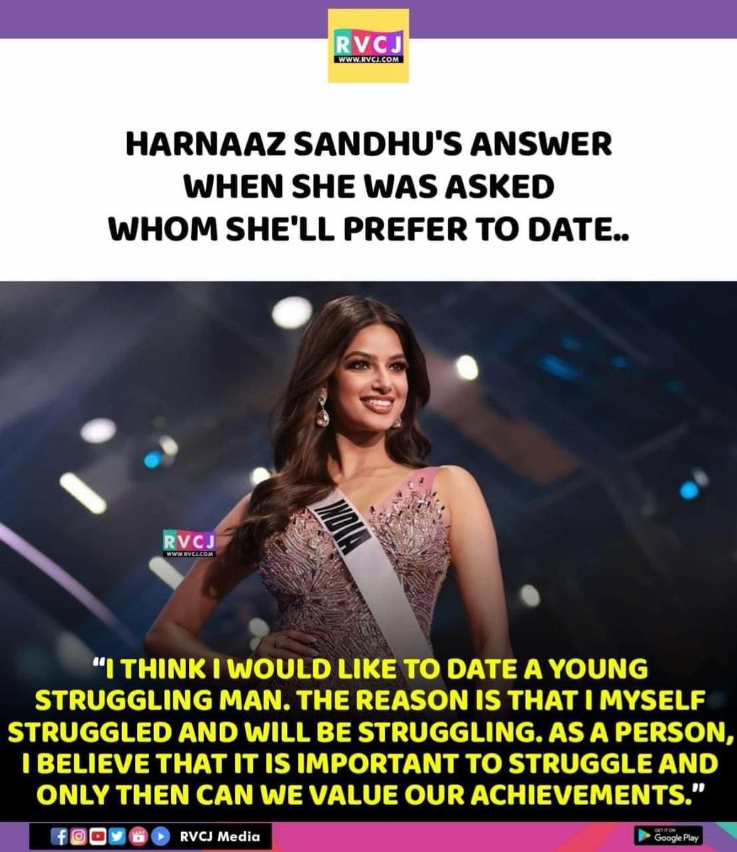 Harnaaz Sandhu’s answer..
#harnaazsandhu #harnaazkaursandhu #missuniverse #missuniverse2021 #rvcjmovies