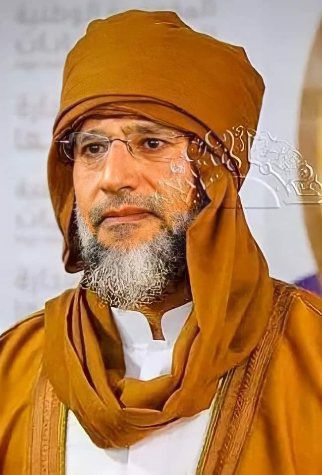 islam_gaddafi's tweet photo. التقى المجاهد سليل المجاهدين الدكتور سيف الإسلام معمر القذافي، بـ مجموعة من أبناء وأحفاد المجاهدين في معارك الجهاد الوطني ضد الاحتلال الإيطالي. هذا وسيذاع اللقاء عبر وسائل الإعلام، ومواقع التواصل الاجتماعي قريباً. https://t.co/IAwVDrDs3D