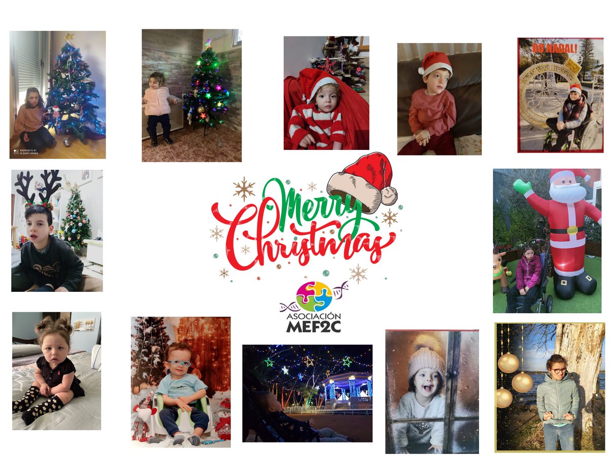 Nuestros niños MEF2C os desean una muy feliz navidad!!