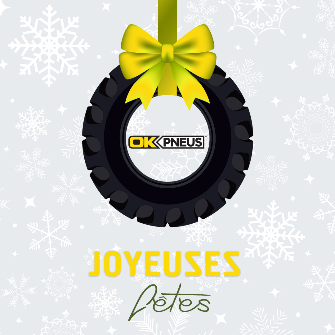 okpneus's tweet photo. Joyeux Noël de la part de toute l’équipe chez OK Pneus https://t.co/e9SFOIonJN