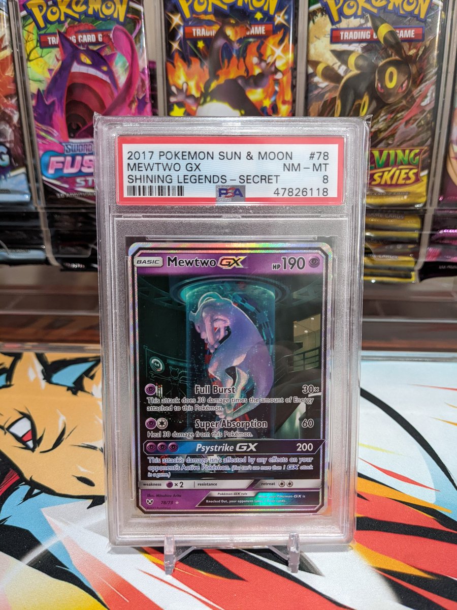 joshwrecks's tweet photo. Any #mewtwo fans?

Let's run up this last #slabturday #giveaway (#9) to end the year!

Free shipping included! (US Only) Just: ↙️

-Follow Me (No Bots) ↖️
-Retweet 🔄
-Tag a homie &amp; spread the word! 🏷️

Drawing on New Years Eve, SEND IT! 🔥

#pokemon #pokemontcg #free #giveaways https://t.co/tEwHusTSvT