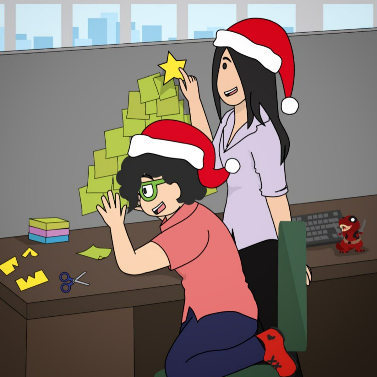 Elin_018's tweet photo. Patty Panda estilo Navideño 😁🐼🎄 #dibujos #digital #ilustración #draw #drawing #navidad #godín #PattyPanda #UnGodínMás https://t.co/YdRA93iHI7