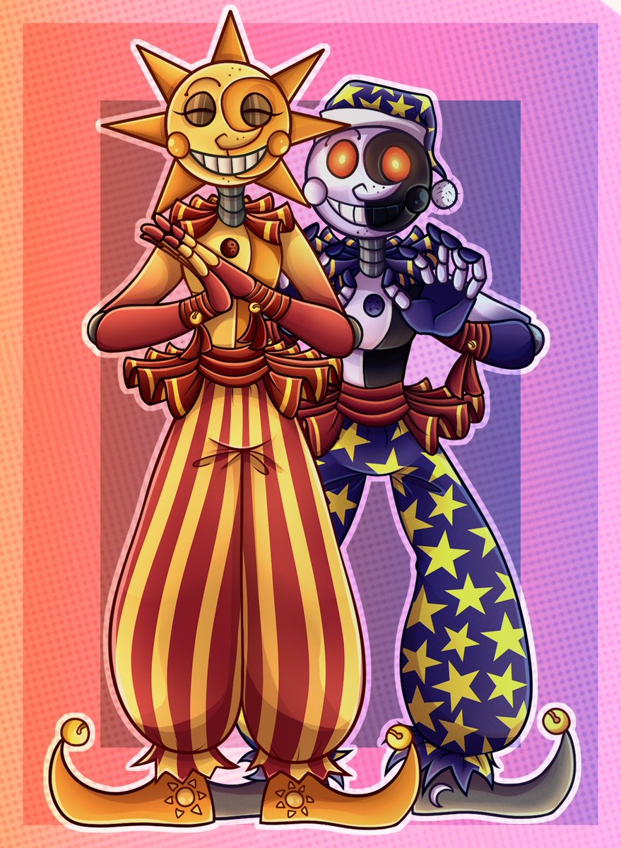 OctopusRufous's tweet photo. Солнышко и его бешенный 🌝🌚

#Fnaf || #Fnaf_Security_Breach || #sundrop || #moondrop https://t.co/wEjGdCw02H