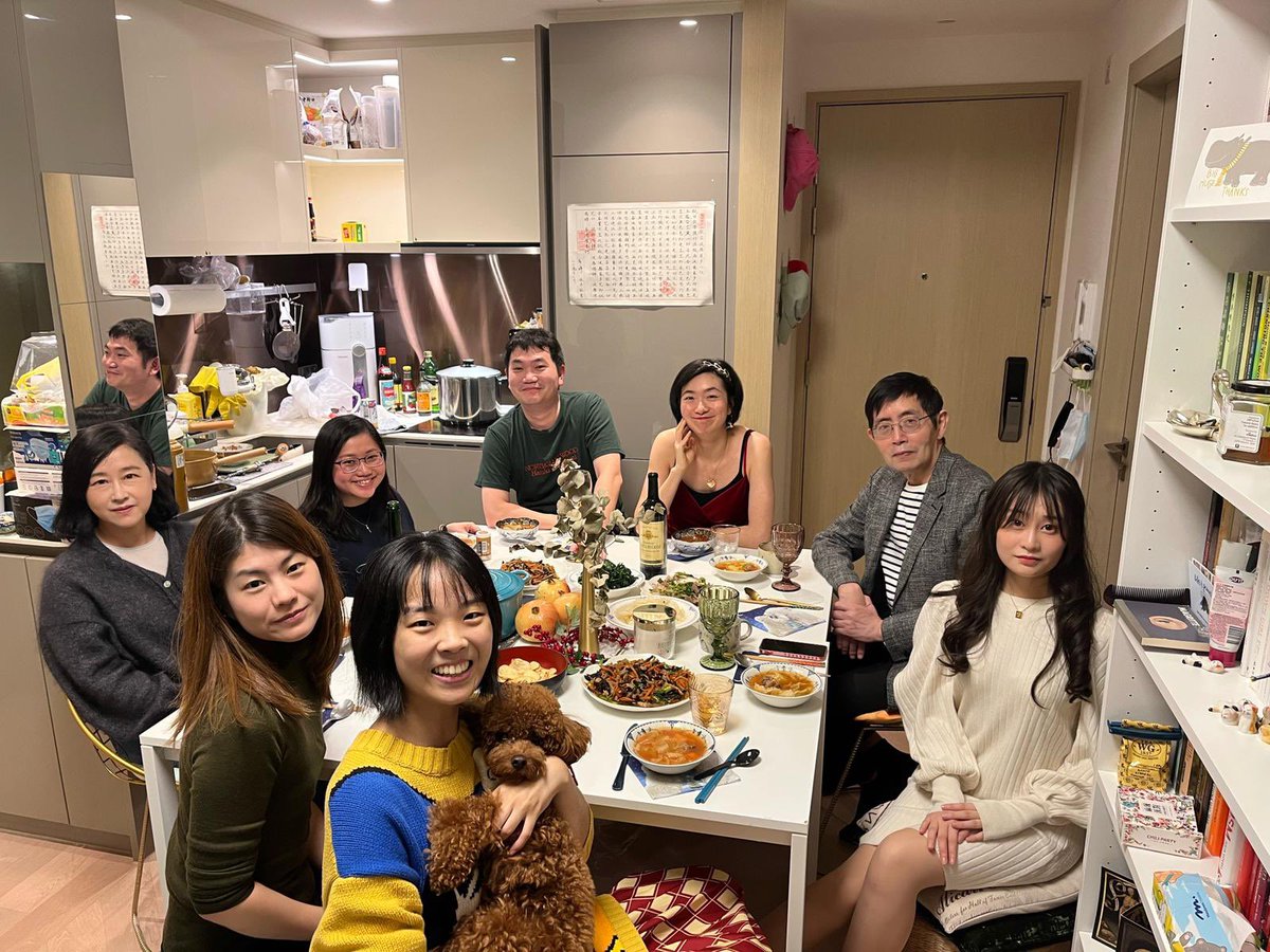 chrissonghk's tweet photo. Celebrated Christmas with #北島 #Beidao at home. https://t.co/d3PkxQz8Je