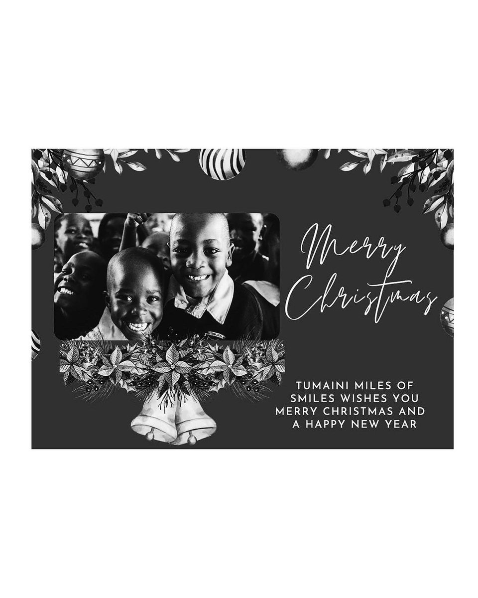 A very Merry Christmas from the Tumaini kiddos and Rose. Thank you everyone for an amazing year. Funds update tonight. 🖤🎄