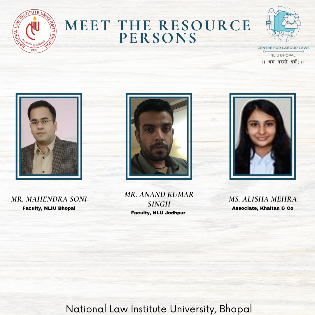 Centre for Labour Laws, NLIU tweet media