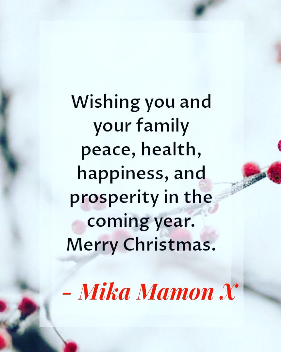 Here’s to more beautiful music coming … Merry Christmas!🥂🎄❤️