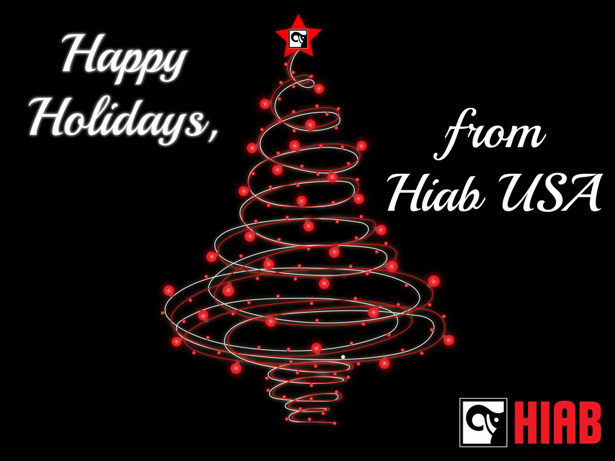 Hiab_USA's tweet photo. Wishing you a warm and peaceful holiday spent with loved ones near and far! https://t.co/9ehlxWB6Kd