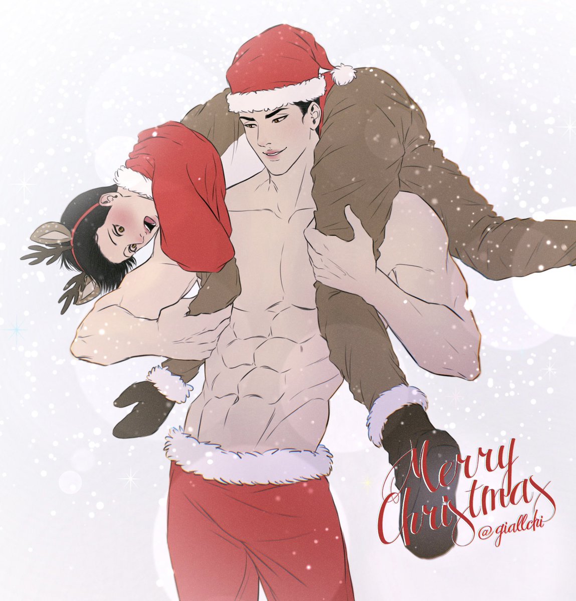 Merry christmas and happy holidays!!

#sketch #PainterOfTheNight #Byeonduck_ #lezhin