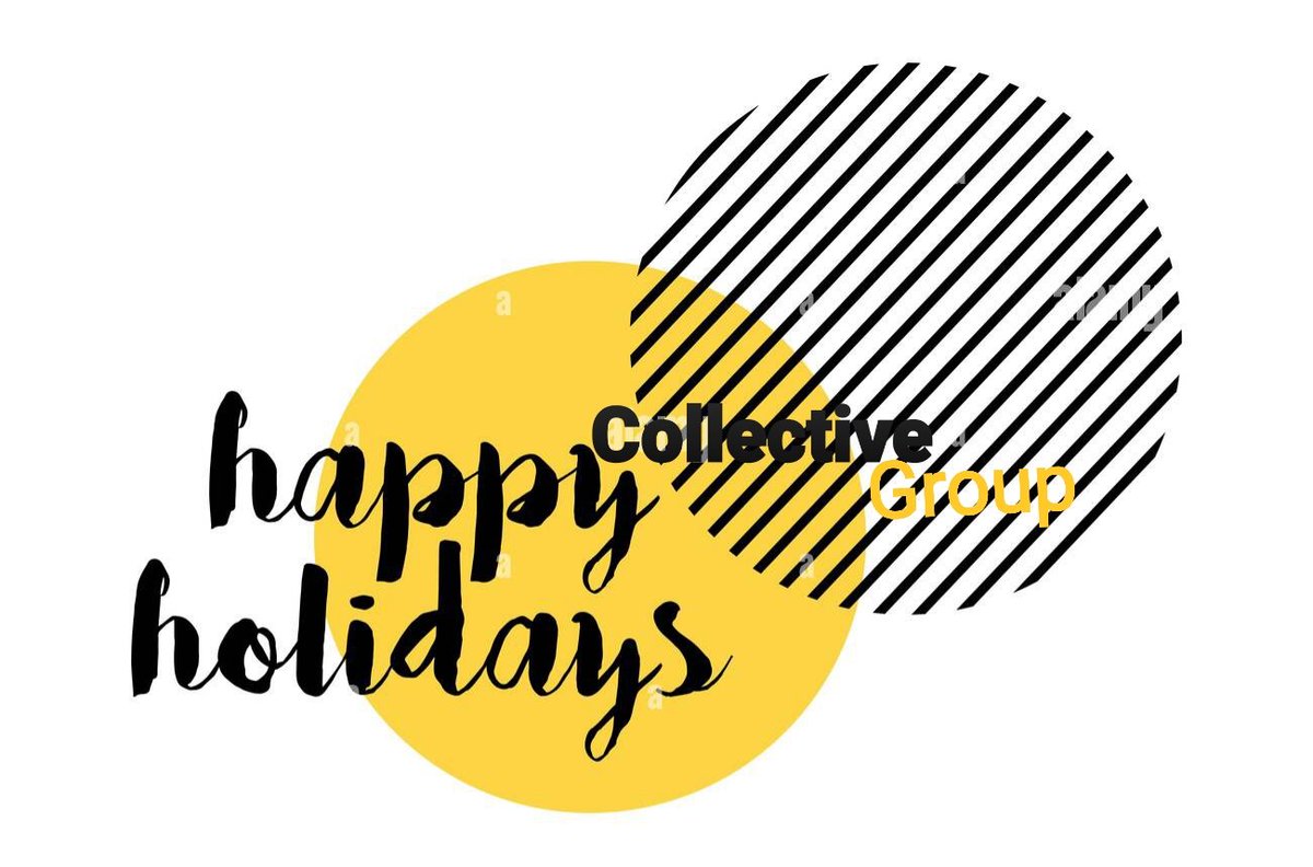 Collectivegrou1's tweet photo. From all of us to your family..Have a safe Happy Holidays. Continue giving back as members are still doing.💛🖤💛🖤💛👏🏼👏🏼 https://t.co/NYN7byMbas