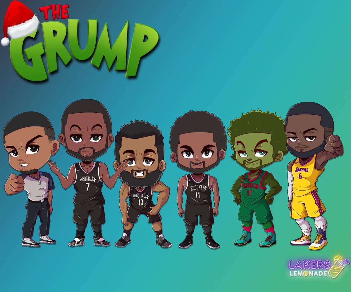 LakersLemonade's tweet photo. Merry Grinchmas Lakers Game Day! https://t.co/AdHu1YBuMX
