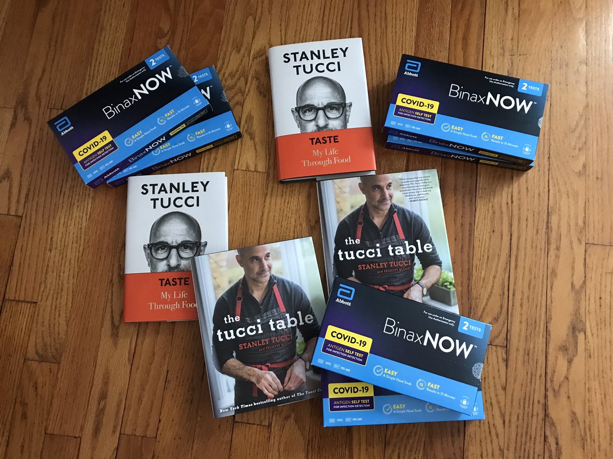 Apparently my family’s theme for Christmas this year is “Tests and Tucci”