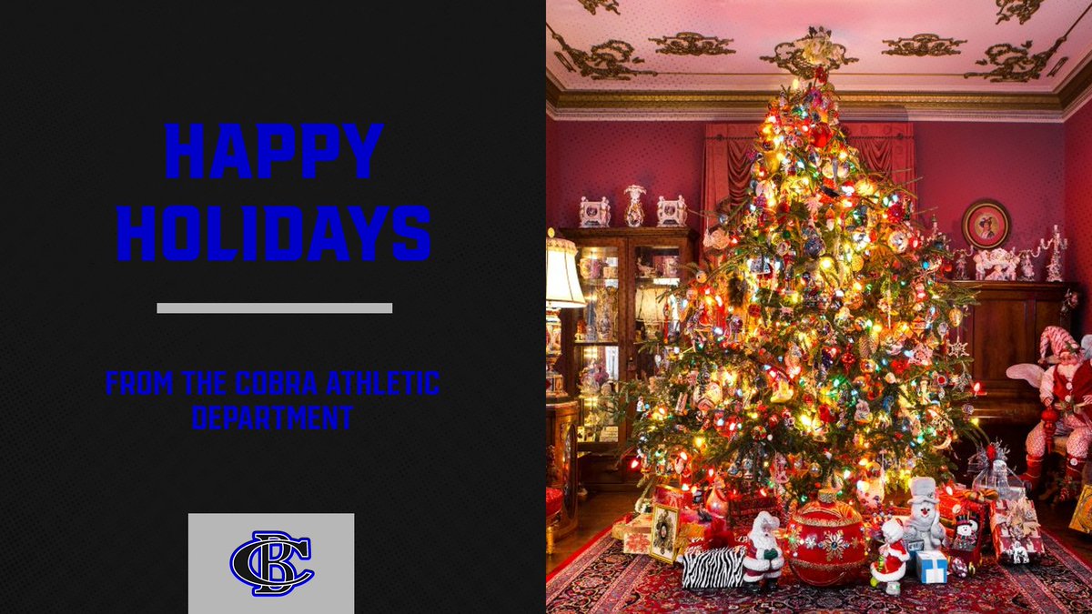 Have a Happy Holidays from the Cobras!!!!