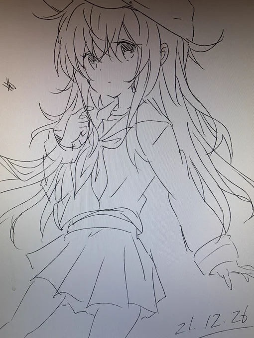 ハラショーちゃん描きたい病発病中( i _ i ) 
